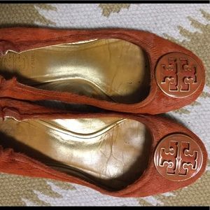 Tory Burch Reva Flats Calf Hair
